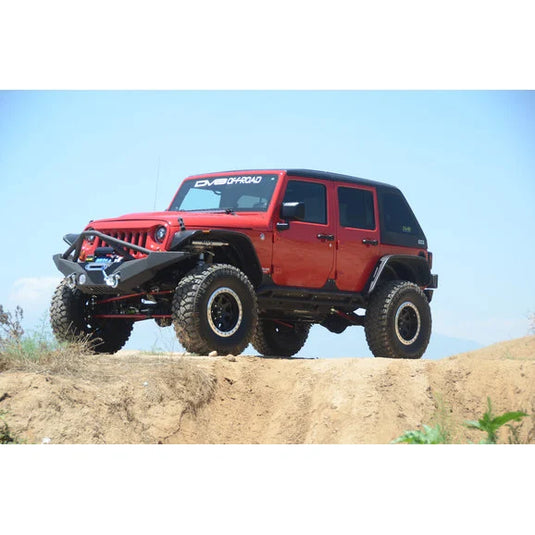 DV8 Offroad Ranger Fast Back Hardtop for 07-18 Jeep Wrangler Unlimited JK