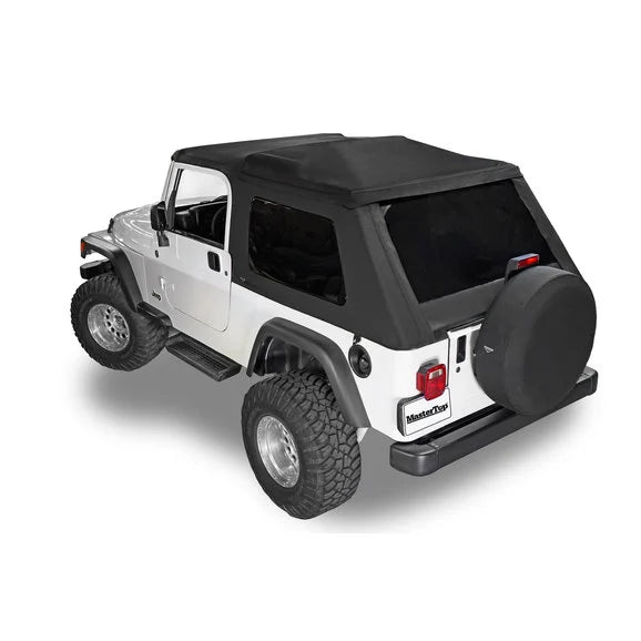 MasterTop SkyMaster® Fastback Fabric Only Replacement Soft Top for 04-06 Jeep Wrangler Unlimited LJ