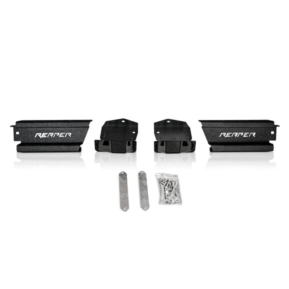 Reaper Off-Road JSR02 Bed Side Steps for 20-24 Jeep Gladiator JT with Immortal R1 Rear Bumper