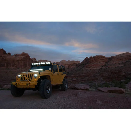 KC HiLiTES 91313 Gravity Pro6 LED Light Bar for 07-18 Jeep Wrangler JK