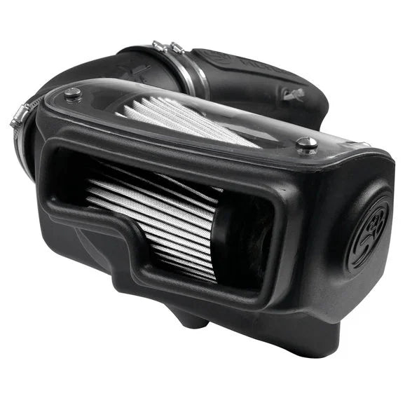 Load image into Gallery viewer, S&amp;B Filters 75-5079D Cold Air Intake Kit with Disposable Dry Extendable Filter for 97-06 Jeep® Wrangler TJ 4.0L
