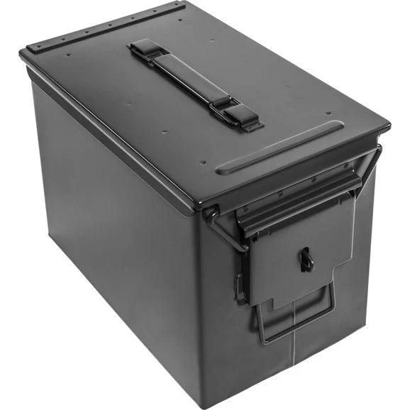 Load image into Gallery viewer, Quadratec Fat Fifty Black Locking Ammo Storage Can
