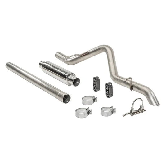 Pypes Performance Exhaust SJJ21R High Clearance Cat-Back System in Stainless Steel for 07-18 Jeep Wrangler JK