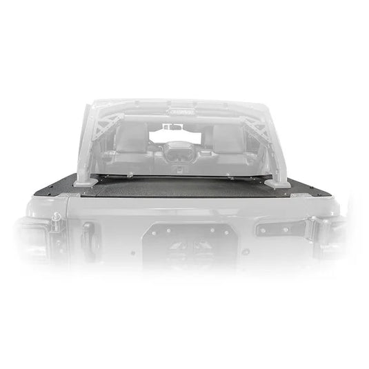 DV8 Offroad JLRS-01 Rear Locking Storage Cover for 18-24 Jeep Wrangler Unlimited JL 4-Door