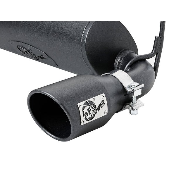 Load image into Gallery viewer, aFe Power Rebel Series 2.5&quot; 409 Stainless Dual Outlet Cat-Back Exhaust System for 18-24 Jeep Wrangler JL with 3.6L
