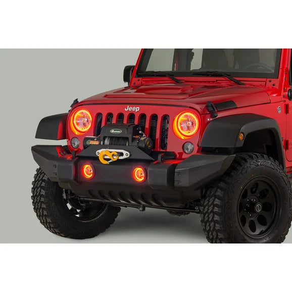 Load image into Gallery viewer, Oracle Lighting Fog Light Kit with Halo Rings for 07-18 Jeep Wrangler JK
