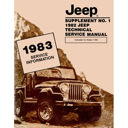 Bishko Automotive Literature Factory Authorized Technical Service Manuals for 72-86 Jeep Model Years