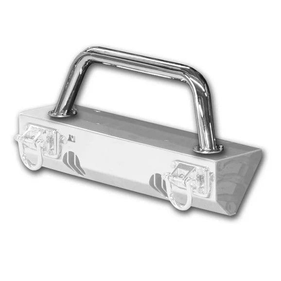 Rugged Ridge 11540.16 Modular XHD Front Bumper Center Hoop in Stainless Steel for 76-18 Jeep CJ-5, CJ-7, CJ-8 Scrambler, Wrangler YJ, TJ, JK & Unlimited