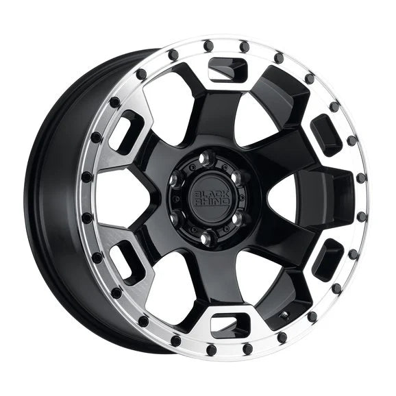 Black Rhino Hard Alloys Guantlet Wheel for 07-24 Jeep Wrangler JL, JK & Gladiator JT