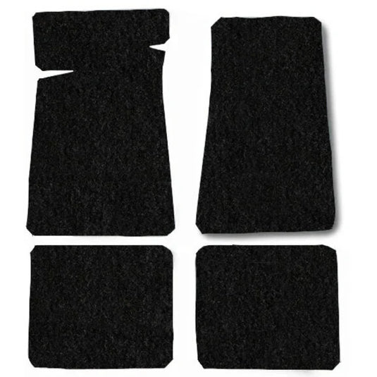 Auto Custom Carpets Front & Rear Floor Mat Kit for 14-18 Jeep Wrangler JK Unlimited