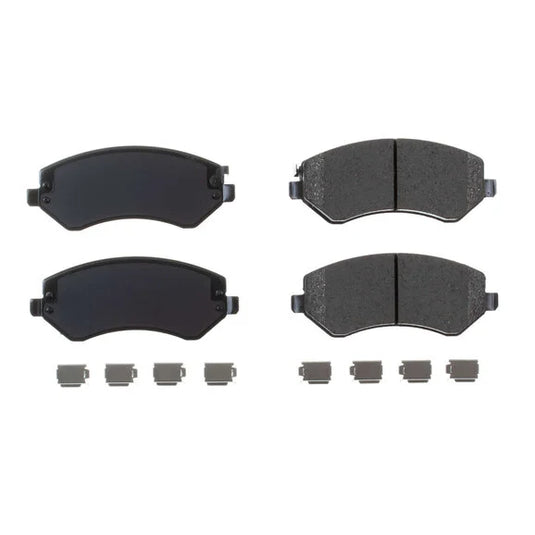 Power Stop 17-856 Z17 Evolution Ceramic Brake Pads- Front for 02-07 Jeep Liberty KJ