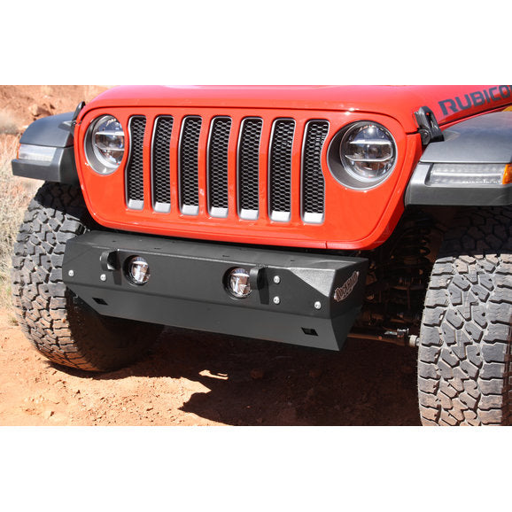 Rock Hard 4X4 RH-90200 Patriot Series Front Stubby Bumper for 18-20 Jeep Wrangler JL & Gladiator JT