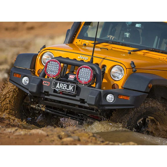 Load image into Gallery viewer, ARB Deluxe Combination Bull Bar Bumper for 07-18 Jeep Wrangler JK
