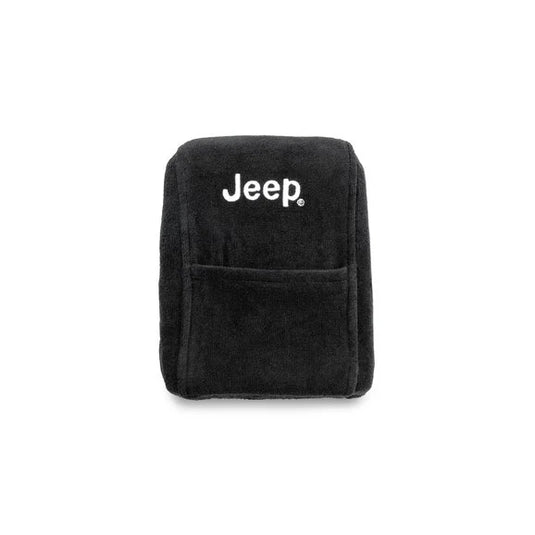 Insync KAJGCL21-23 Jeep Logo Console Lid Cover- in Black for 21-23 Jeep Grand Cherokee WK2 & WL