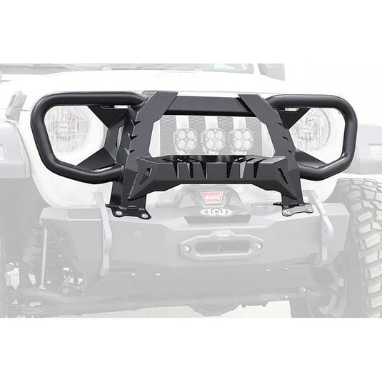 LoD Offroad JFG1881 Black Ops Front Full Guard for 07-24 Jeep Wrangler JK, JL & Gladiator JT with a Black Ops Front Bumper