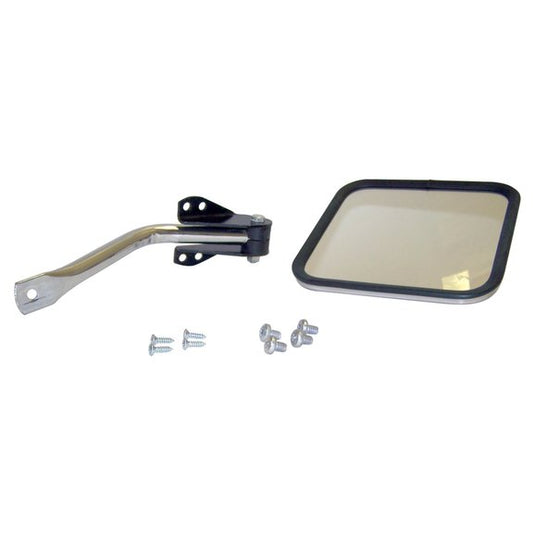 Crown Automotive Chrome Mirror Kit for 55-95 Jeep CJ and Wrangler YJ