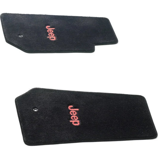 Lloyd Mats Custom Front Floor Mats with Jeep Logo Embroidery for 07-13 Jeep Wrangler JK