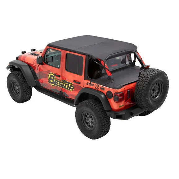 Load image into Gallery viewer, Bestop 52608-35 Cable Style Header Safari Bikini Top for 18-23 Jeep Wrangler JL Unlimited
