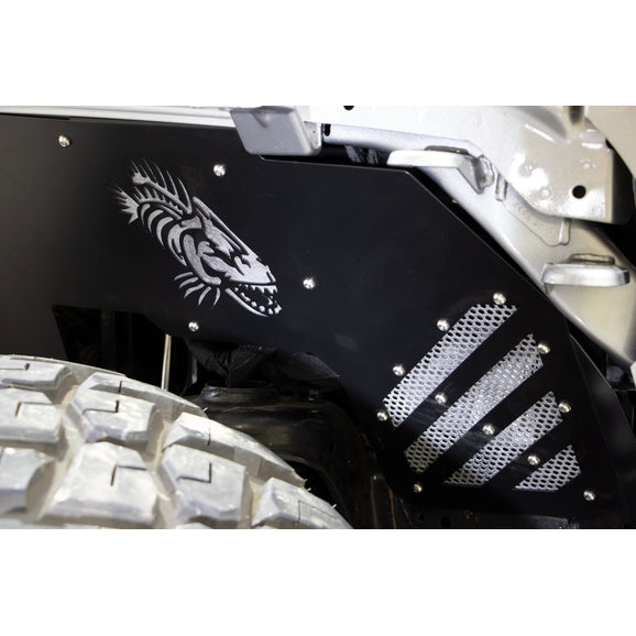 Load image into Gallery viewer, Fishbone Offroad Aluminum Inner Fenders Liners for 18-24 Jeep Wrangler JL
