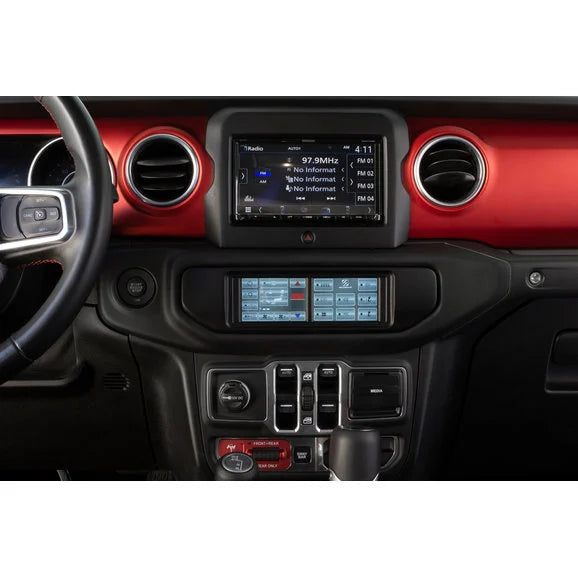 Load image into Gallery viewer, Scosche ITCCR05B Integrated Touchscreen Control System for 18-20 Jeep Wrangler JL
