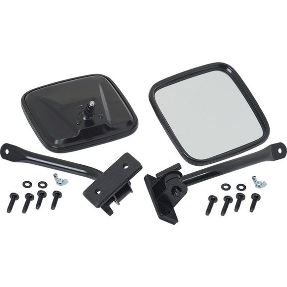 Load image into Gallery viewer, Kentrol EZ-Detach Mirrors for 97-18 Jeep Wrangler TJ, JK &amp; Unlimited
