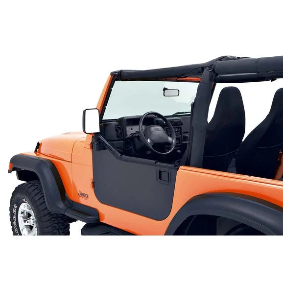 Bestop 51792-01 HighRock 4x4 Element Door Enclosure Kit for 76-06 Jeep CJ-7, CJ-8 Scrambler, Wrangler YJ, TJ & Unlimited