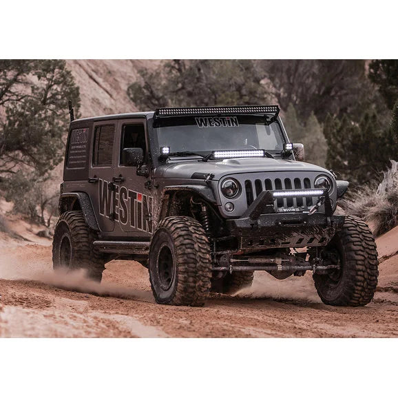 Load image into Gallery viewer, Westin 62-1005 Front Tube Fenders for 07-18 Jeep Wrangler JK
