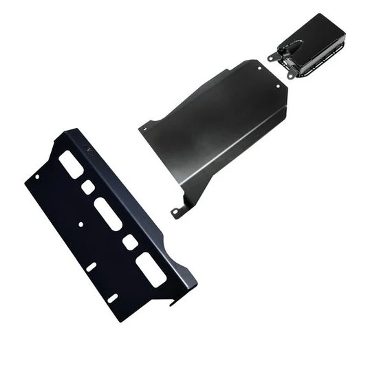 EVO Manufacturing Long Arm Compatible ProTek Skid Plate System for 07-18 Jeep Wrangler JK