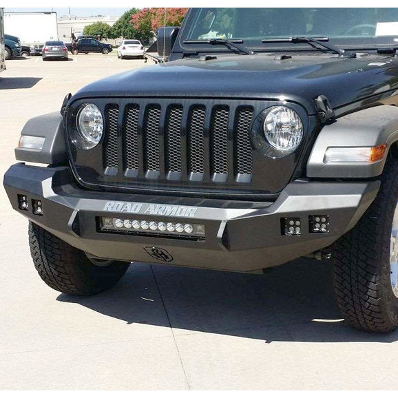 Load image into Gallery viewer, Road Armor Stealth Full Width Front Winch Bumper for 18-20 Jeep Wrangler JL &amp; Gladiator JT
