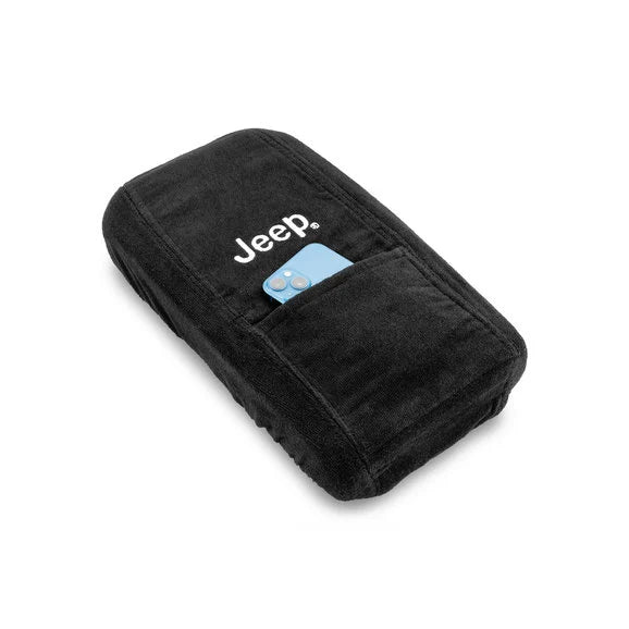 Load image into Gallery viewer, Insync KAJCHK14-23 Jeep Logo Console Lid Cover for 14-23 Jeep Cherokee KL &amp; Liberty KK &amp; KJ
