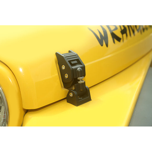 Load image into Gallery viewer, Rugged Ridge Billet Aluminum Hood Catches for 97-06 Jeep Wrangler TJ &amp; Unlimited
