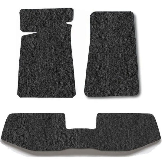 Auto Custom Carpets Custom Fit Carpet Floor Mat 3-Piece Set for 97-06 Jeep Wrangler TJ & Unlimited