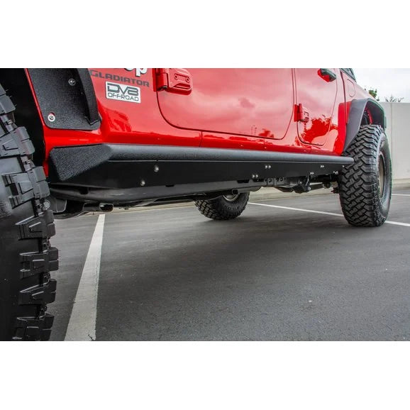 Load image into Gallery viewer, DV8 Offroad SRGL-02 Bolt-on Side Step Sliders for 20-24 Jeep Gladiator JT
