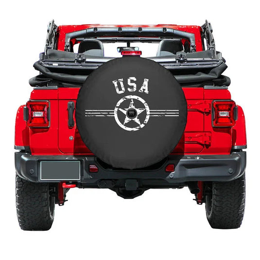 Boomerang Enterprises Air Force USA Star Logo Tire Cover for 18-20 Jeep Wrangler JL