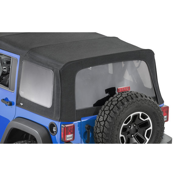 Load image into Gallery viewer, MasterTop Complete Replacement Soft Top Window Kits for 07-18 Jeep Wrangler JK Unlimited 4-Door with Original Factory Soft Top
