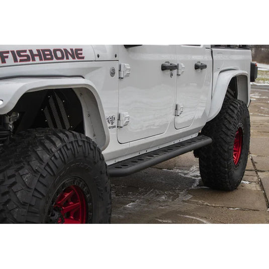 Fishbone Offroad FB23143 Step Sliders for 20-24 Jeep Gladiator JT