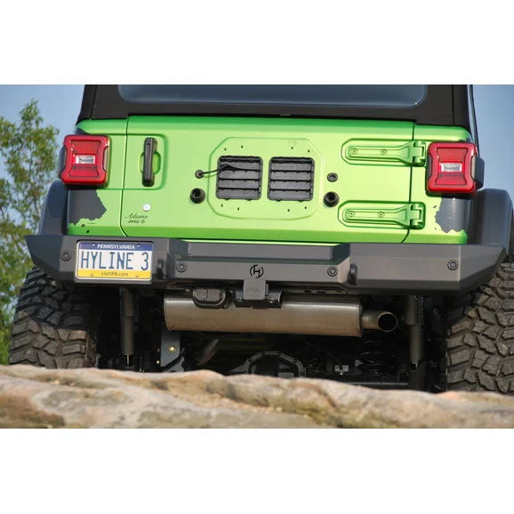 Load image into Gallery viewer, HyLine OffRoad Summit Rear Bumper for 18-24 Jeep Wrangler JL
