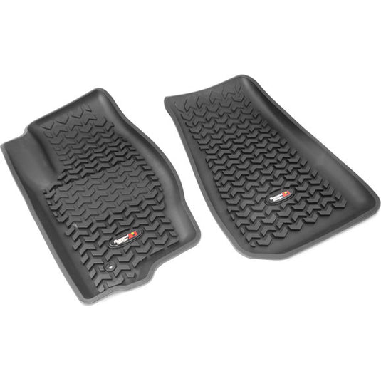 Rugged Ridge All Terrain Front Floor Liner Pair for 05-10 Jeep Grand Cherokee WK & Commander XK