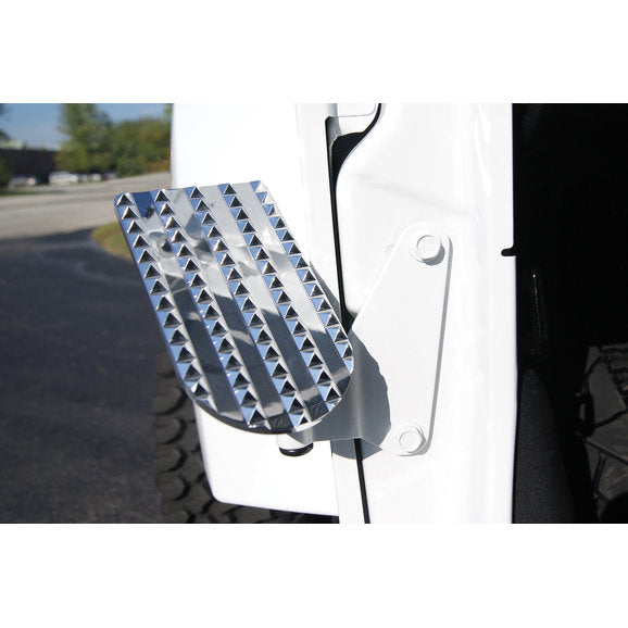 Load image into Gallery viewer, RealWheels Drivers Side XL Foot Rest for 07-18 Jeep Wrangler JK
