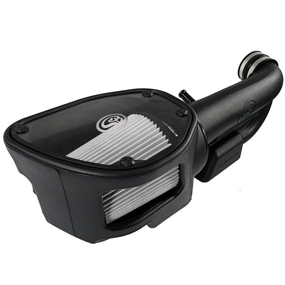 S&B Filters 75-5060D Cold Air Intake Kit with Disposable Dry Extendable Filter for 12-18 Jeep Wrangler JK with 3.6L