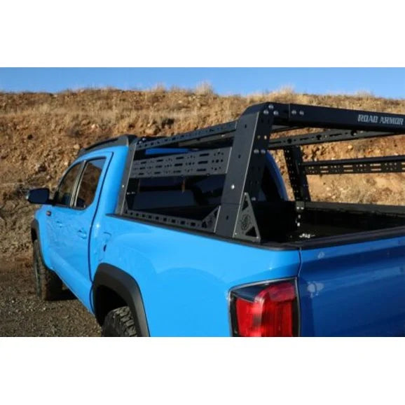 Load image into Gallery viewer, Road Armor 520BRS52B-OVLD Treck Overland Package Bed Rack System for 20-24 Jeep Gladiator JT
