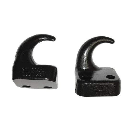 OMIX 11236.03 Black Tow Hook Pair for 97-06 Jeep Wrangler TJ