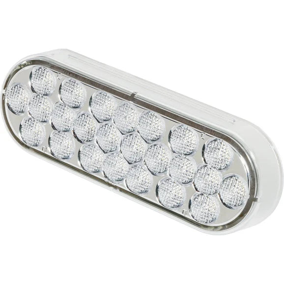 Load image into Gallery viewer, Truck-Lite 6060C Oval LED Back-Up Lamp in Clear Lens 24 Diode Pattern
