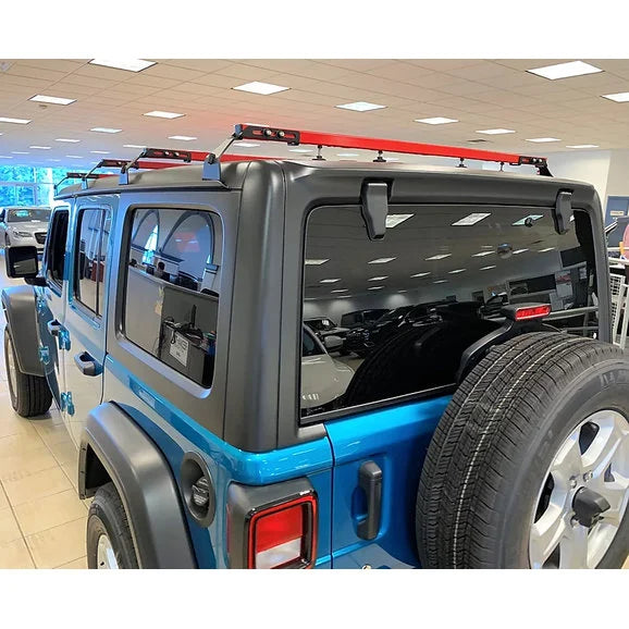 Load image into Gallery viewer, Exposed Racks 4pc Hardtop Tent Roof Rack for 18-24 Jeep Wrangler JL &amp; Gladiator JT
