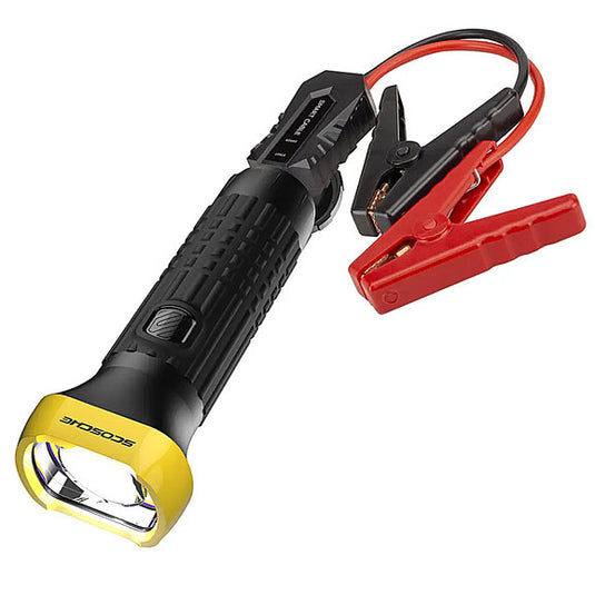 Scosche PBJF600 PowerUp 600 Torch with Car Jumper & LED Flashlight