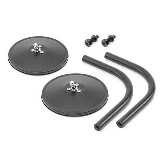 Rugged Ridge 11025.25 Round Trail Mirror Kit Pair for 18-24 Jeep Wrangler JL & Gladiator JT