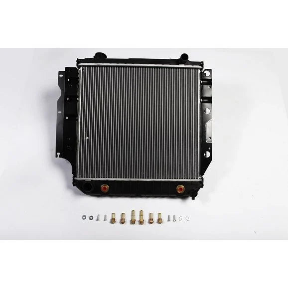 OMIX 17101.13 Radiator for 87-06 Jeep Wrangler YJ with 2.5/4.2L, TJ & Unlimited with 2.4/2.5/4.0L & Automatic Transmission