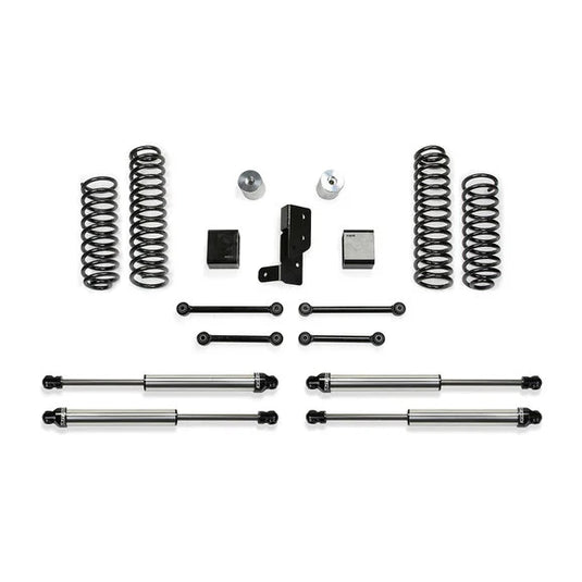 Fabtech 3" Sport Lift Kit with Dirt Logic 2.25 Shocks for 18-23 Jeep Wrangler JL Unlimited