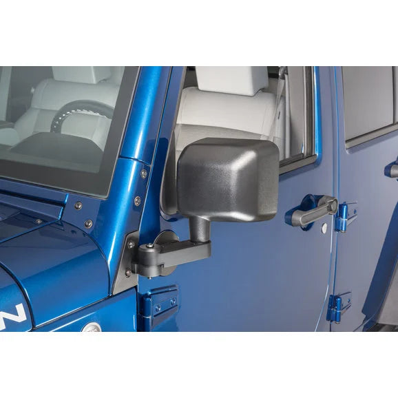 Load image into Gallery viewer, Quadratec Automatic Billet Aluminum Mirror Movers for 07-18 Jeep Wrangler JK
