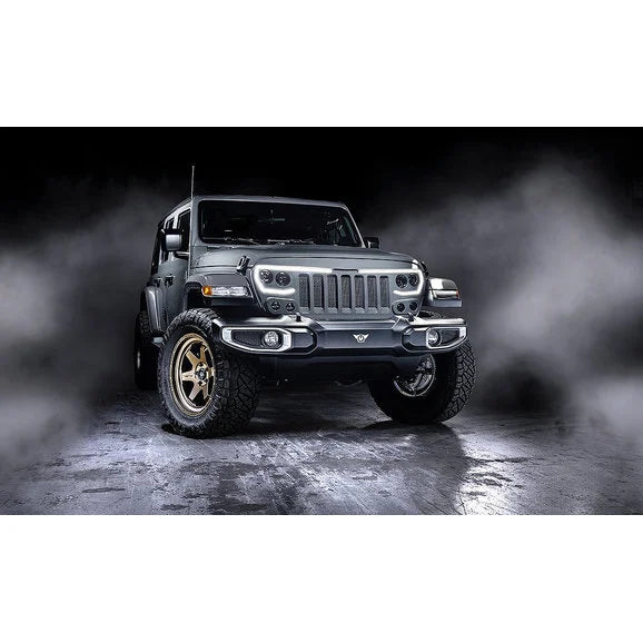 Load image into Gallery viewer, Oracle Lighting 5837-PRO VECTOR PRO-Series Full LED Grille for 18-21 Jeep Wrangler JL &amp; Gladiator JT
